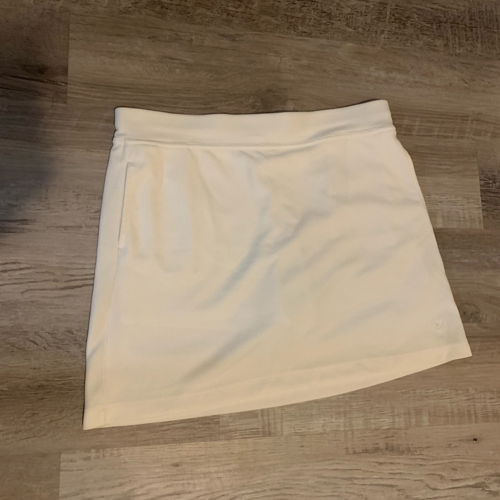 Women’s Callaway White Golf Skirt Size Large